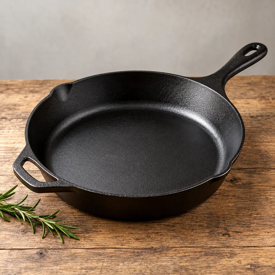 Chảo gang Lodge 26cm tráng dầu sẵn