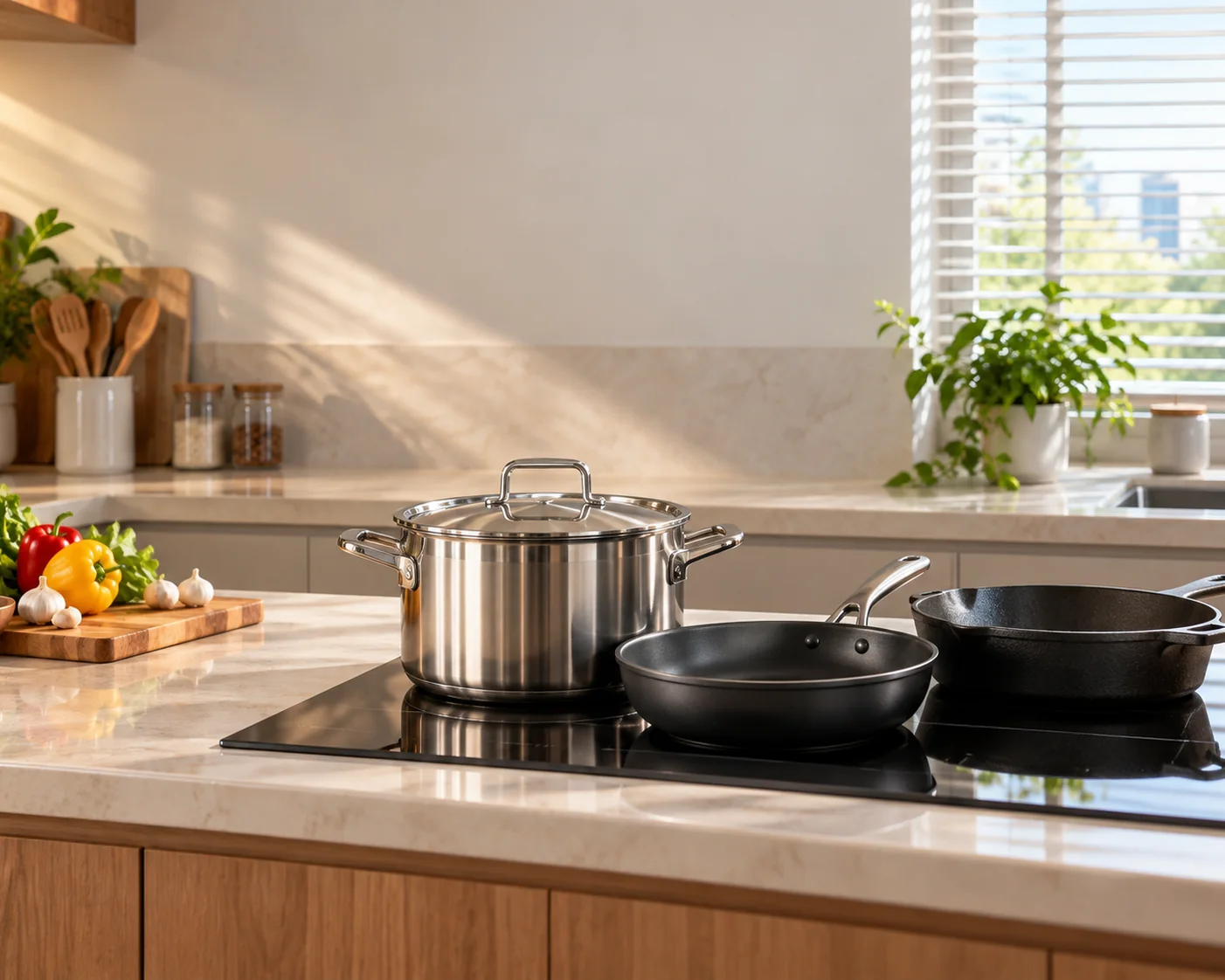 Nồi inox chảo chống dính gang